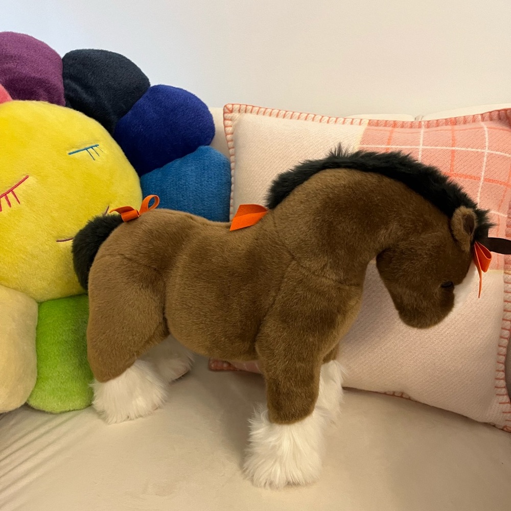 Hermes hermy plush horse sold out everywhere small size model
